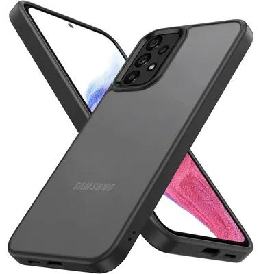 Productafbeelding van Beschermhoes voor Samsung Galaxy A13 4G, mat, transparant, ultradun, zwart