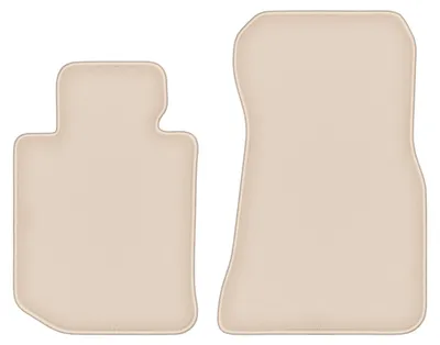 Produktbild von DURBAN Beige Velours-Fußmatten vorne für BMW 4 G23 Cabrio (2021-2022)