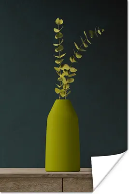 Produktbild von MuchoWow® Poster Blätter - Grün - Stilleben 60x90 cm - Wanddekoration