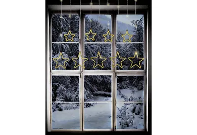 Produktbild von F-H-S Lichtervorhang Stern 684LED 1,6x1,10 IP44