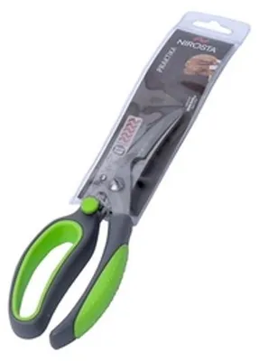 Zdjęcie produktu dla Nozyce do drobiu szaro/zielone 23 cm Nirosta