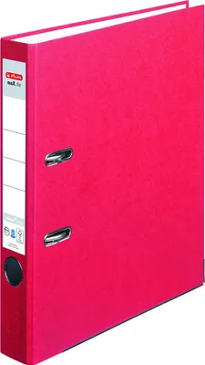 Zdjęcie produktu dla herlitz Ordner maX.file nature plus, Rckenbr.: 50 mm, rot