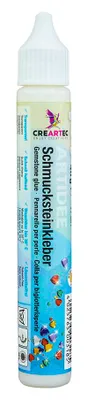 Produktbild von CREARTEC Schmucksteinkleber - 40g - zum Verkleben von Schmucksteinen oder Zierobjekten - auch auf Textilien