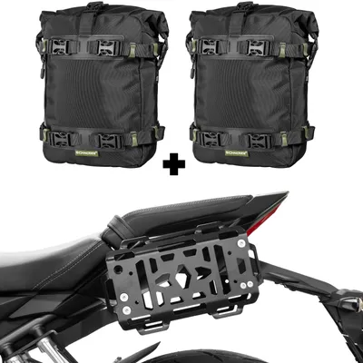 Immagine prodotto di ZIEGER Portaborse laterali inclusi SCHNORR Universal Bag M Coppia compatibile con Honda CB 650 R