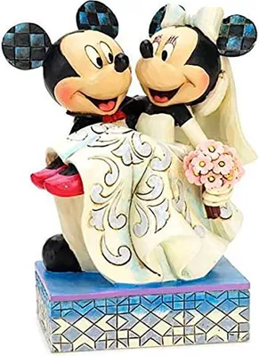 Zdjęcie produktu dla Disney Minnie Mickey i figurka ślubna wielokolorowa wielokolorowa jeden rozmiar
