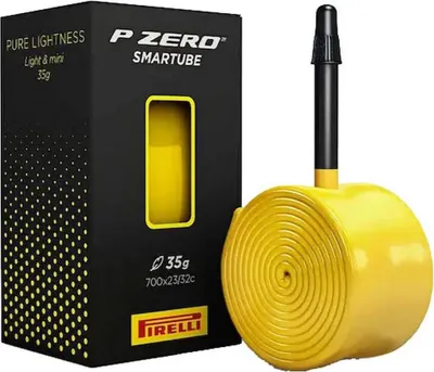 Image de PIRELLI Chambre à air - P ZERO SMARTUBE PRESTA 23/32-622 80 mm - Jaune