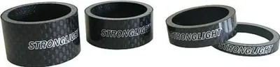Obrázok produktu pre Stronglight Carbon 1 1/8 Spacer Set À 4 pieces black