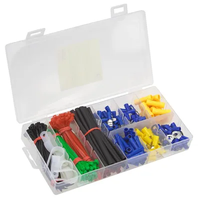 Produktbild von EasyWork Set Kabelverbinder Kabelschuhe Stoßverbinder 308 Teile