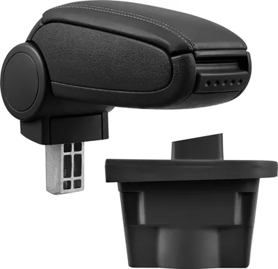 Immagine prodotto di Bracciolo centrale MAL rivestimento in pelle nero per Opel Astra J 2009-