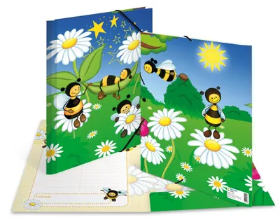 Produktbild von HERMA 19594 Sammelmappe A4 Bienenwiese Karton