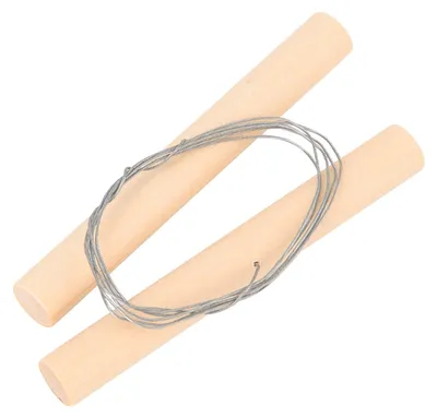Draht-Tonschneider mit Holzgriff, 49,5 cm, für Bildhauerei
