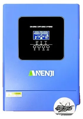 Produktbild von Solarwechselrichter, 6200W Ausgang, reine Sinuswelle, ANJ-6200-48PL-WIFI, 220-240V, 48V