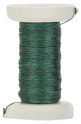 Produktbild von Glorex Lackdraht grün, 0,25 mm x 40 m