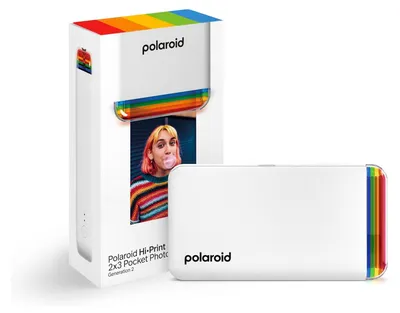 Produktbild von Polaroid 9128, Thermodruck, 2.1" x 3.4" (5.3 x 8.6 cm), Bluetooth, Direktdruck, Weiß