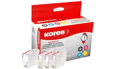 Produktbild von Kores Multi-Pack Tinte G1577KIT ersetzt Canon PGI580/CLI581