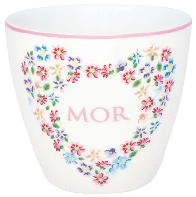 Image de Tasse à café en porcelaine Columbine Mor