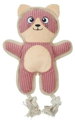 Produktbild von Weiches Katzenspielzeug Buddy Cat, rosa, mit Quietschfunktion, 20x5x29 cm