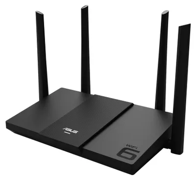 Immagine prodotto di ASUS RT-AX50 AX3000 AiMesh, Wi-Fi 6 (802.11ax), Dual-band (2,4 GHz / 5 GHz), Connessione Ethernet, Nero, Router da tavolo