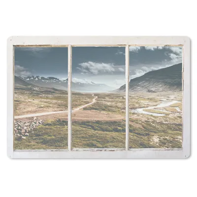 Produktbild von MuchoWow® Mauspad Mousepad Aussicht - Natur - Weg 27x18 cm - Mousepads - Maus Mat - Pad - Mausunterlage - Büroartikel - Desk Matten