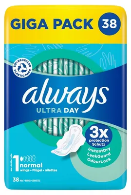 Productafbeelding van Always Ultra Day Normal (38 stuks)