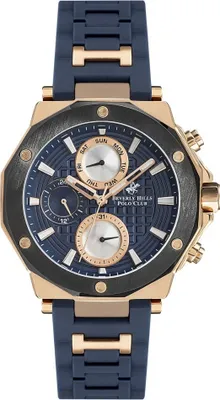 Produktbild von Herrenuhr BEVERLY HILLS BP3152X.899, marineblau, modisch.