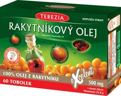 Zdjęcie produktu dla 100% olej z rokitnika 60 kapsułek