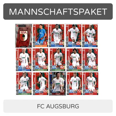 Immagine prodotto di Topps Match Attax - 2018/19 - Pacchetto squadra - FC Augsburg