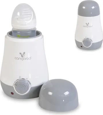 Produktbild von Cangaroo Flaschenwrmer BabyUno Sterilisation von Kleinteilen, Dmpfen, Erwrmen grau