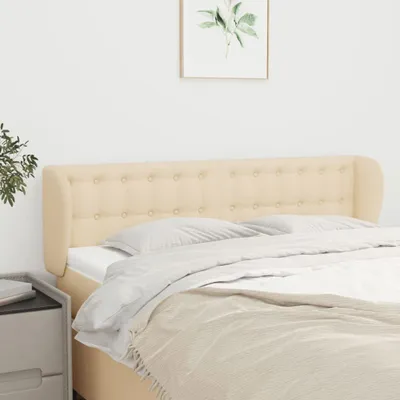 Produktbild von CLORIS Kopfteil mit Ohren Creme 147x23x78/88 cm Stoff - Kopfteile 236