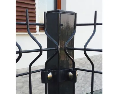 Obrázek produktu pro Plotový sloupek Bravo 4 x 6 x 200 cm 7016 antracitová šedá
