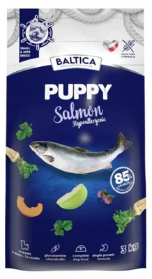 Zdjęcie produktu dla BALTICA EXCELLENT Puppy Łosoś Hipoalergiczny XS, S 3 kg