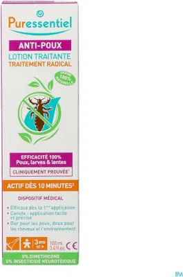 Zdjęcie produktu dla Puressentiel balsam przeciw wszom 100 ml