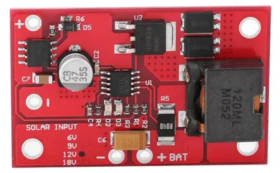 Solarladeregler-Modul 12V 3A MPPT, 1-Zellen-Li-Ion 3,7V