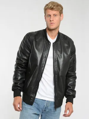 Produktbild von Maze Lederblouson 42021205 Herren black M