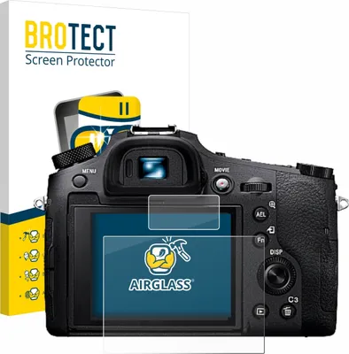 Produktbild von BROTECT Schutzglas für Sony Cyber-Shot DSC-RX10 IV Schutzfolie Panzer Folie Glas Display Schutz klar