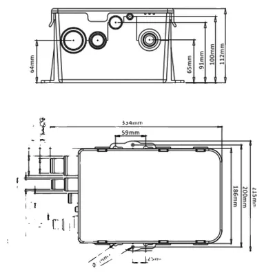 Immagine prodotto di Pompa per acque reflue della doccia, 12 V, portata 600 GPH, BIANCA