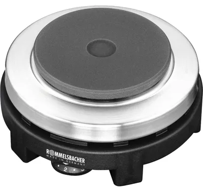 Produktbild von Reisekochplatte RK 501, Gussheizplatte 80 mm Ø, stufenlose Temperaturregelung, ideal für die Reise,  Germany
