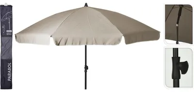 Produktbild von Gartenschirm in Taupe, Ø 200 cm