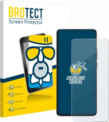 Produktbild von BROTECT Entspiegelungs Schutzglas für Xiaomi Poco X7 Pro Schutzfolie Panzer Folie Glas Display Schutz matt