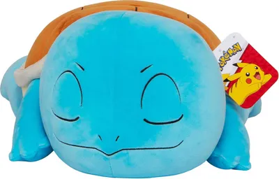 Image de Pokémon Peluche Squirtle endormi, 45 cm