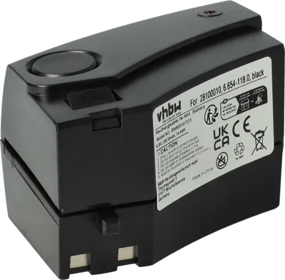 Produktbild von vhbw Akku Ersatz für Kärcher 4.070-696.0, 1.258-505.0, 4.070-763.0, 6.654-118.0, 2.810-001.0 für Staubsauger Schwarz (3000 mAh, 4,8 V, NiMH)