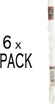 Produktbild von 6x DMC Perlgarn Stärke 5, 15 m, 115AR/5-3865, VPE