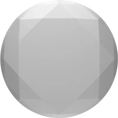 Image de POPSOCKETS Metallic Diamond Silver Poignée détachable avec fonction de support Premium