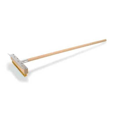 Produktbild von Reinigungsbürste mit Schaber 101,5cm für Holzbackofen