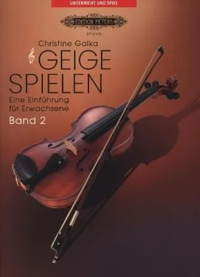 Immagine prodotto di Geige spielen. Eine Einführung für Erwachsene Band 2 Für Violine solo