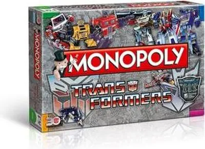 Produktbild von Monopoly Transformers retro Brettspiel Gesellschaftsspiel
