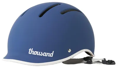Zdjęcie produktu dla Kask rowerowy dla dzieci Thousand JR Blazing Blue, rozmiar XS (49-53 cm) - lekki, uniwersalny model.