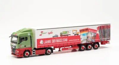 Produktbild von Herpa LKW MAN TG-X GM Aerop. Ga-KSZ Wandt 40 Jahre Mass:stab 315555
