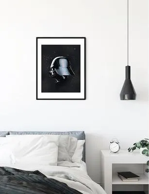 Produktbild von Poster Star Wars Classic Helmets Vader 40x50 cm