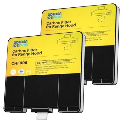 Immagine prodotto di Filtri a carbone attivo per cappa aspirante, confezione da 2 pezzi, dimensioni 23x21,5x2,2 cm. Compatibili con Siemens LZ53251, Bosch DHZ5325, Neff Z5101X1